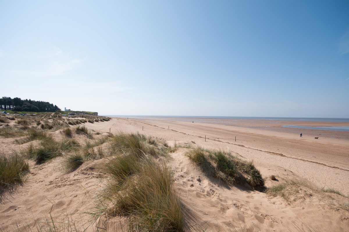 Old Hunstanton beach, North Norfolk